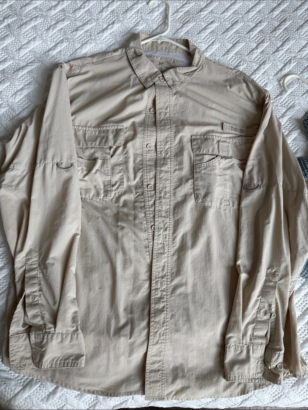 Bass Pro Shops Men's Light Tan Utility Shirt Jacket